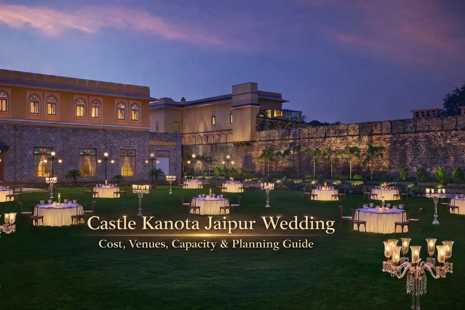 Castle Kanota Jaipur Wedding Cost
